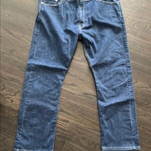 Levi's Blue Straight Denim MENS Jeans Timeless Style